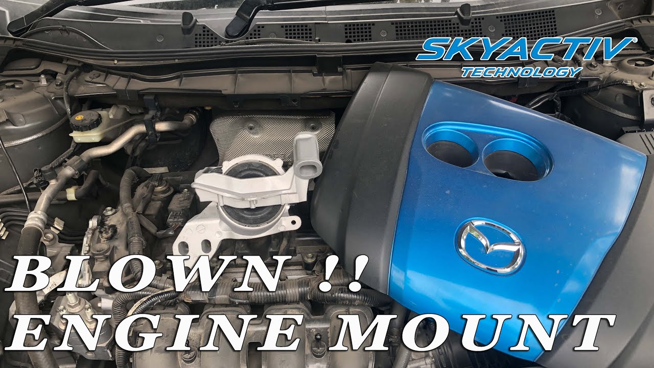 How to Replace Engine Mount Mazda CX 5. DIY Guide.