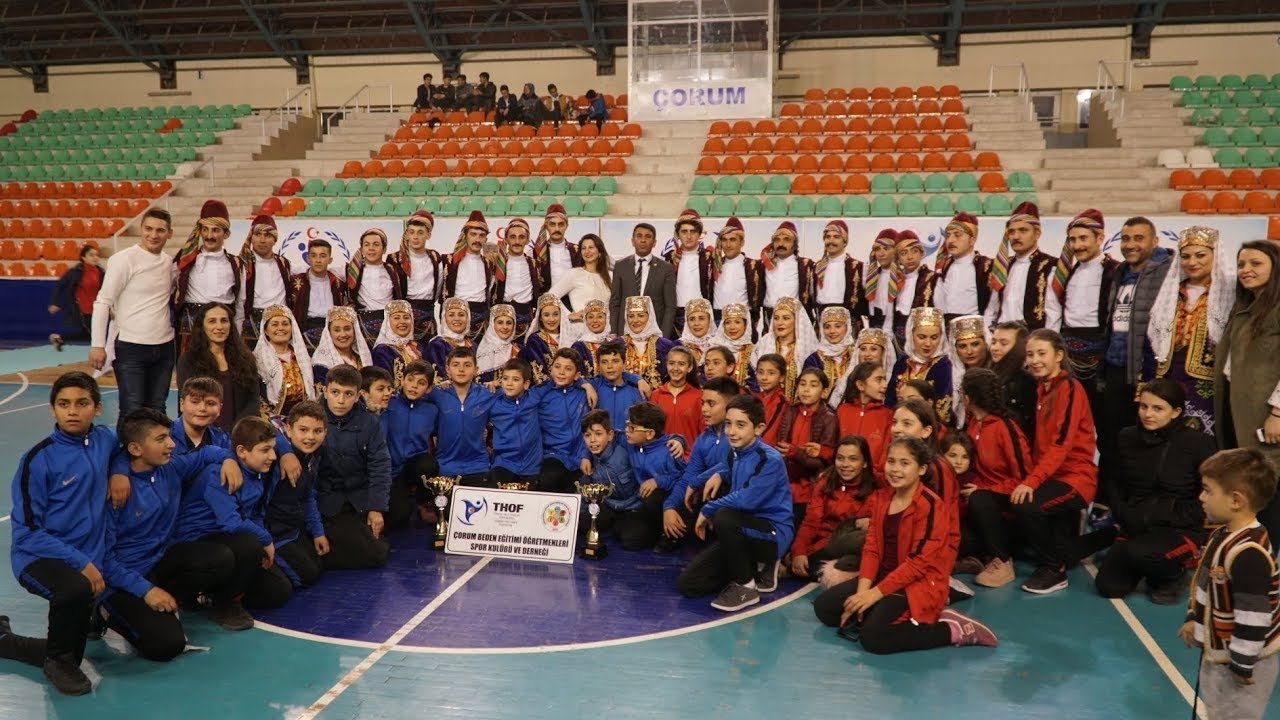 ÇORUM BEDEN EĞİTİMİ ÖĞRETMENLERİ SPOR KULÜBÜ VE DERNEĞİ HALK OYUNLARI EKİBİ - 17 ŞUBAT 2018 / ÇORUM
