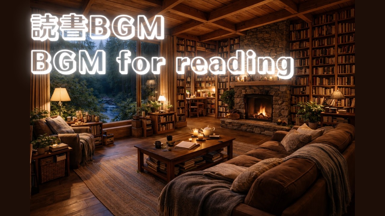 読書の時間｜静かな夜に寄り添うピアノBGM【1 Hour】 Calm Reading Time – Soft Night Piano (1 Hour)