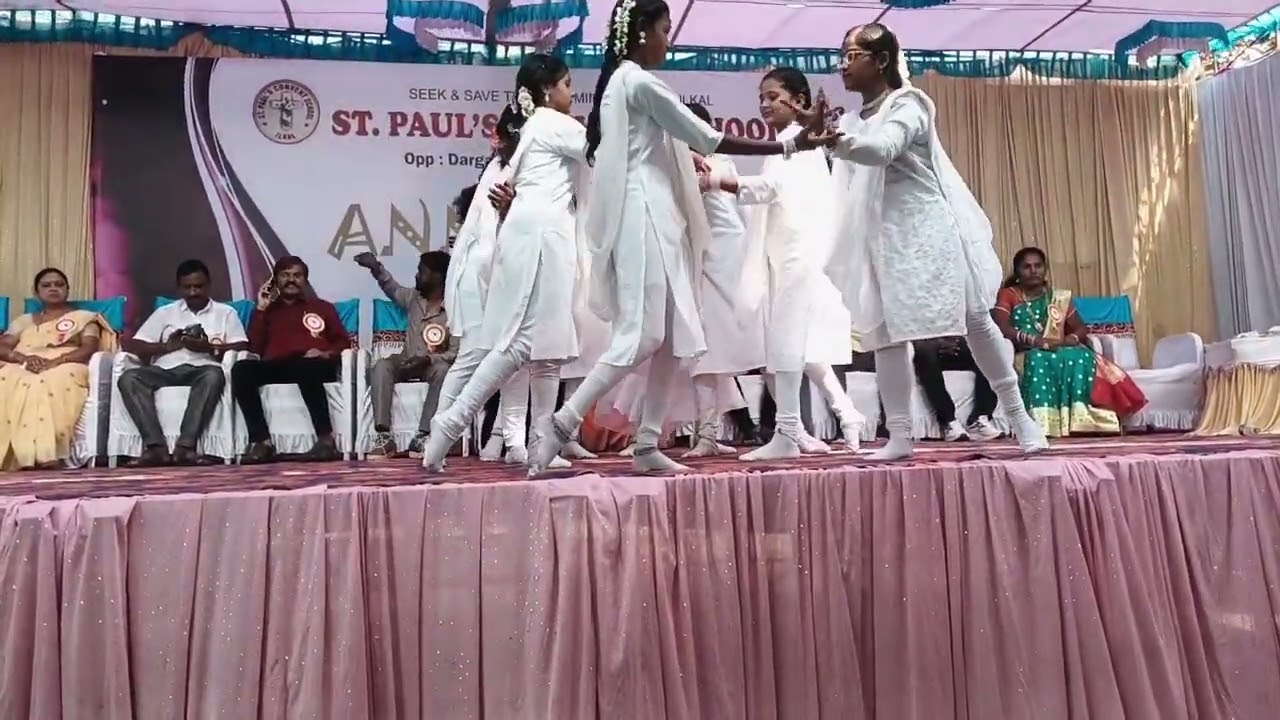 Prayer dance by 7th girls