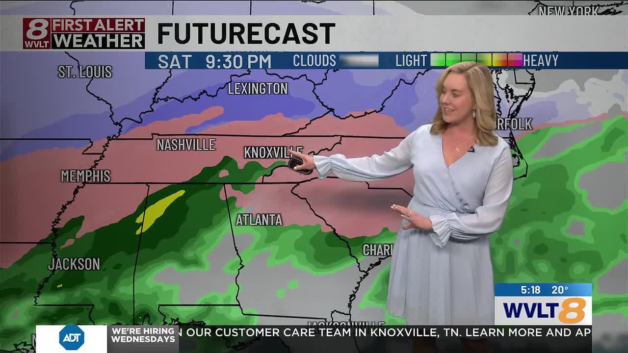 Tracking rain, snow, and ice ahead, Meteorologist Sydney Sullivan has the latest on the impacts