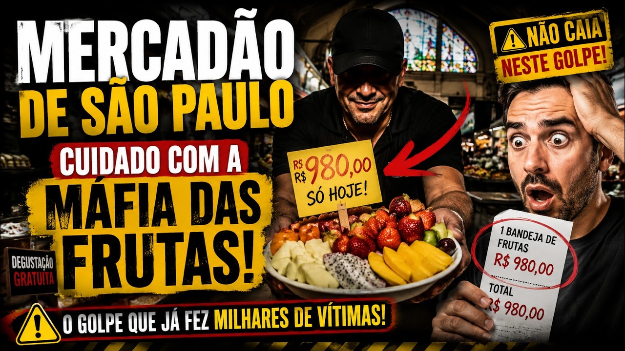 VISITEI O MERCADÃO DE SÃO PAULO E DESCOBRI O QUE ELES NÃO MOSTRAM