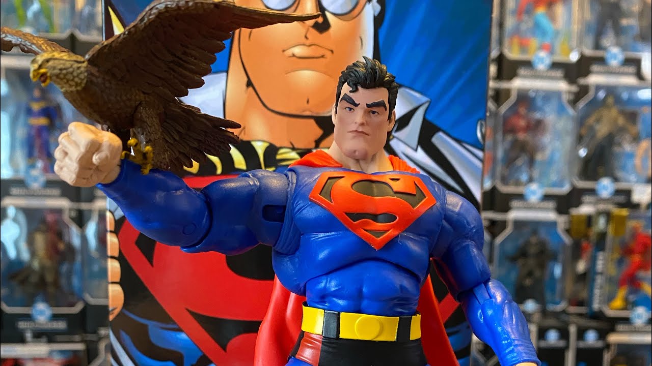 Mcfarlane DC Direct Digital NFT Superman Our Worlds at War Figure Review