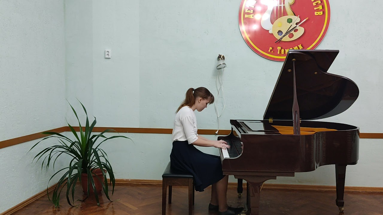И. С. Бах Маленькая прелюдия и фуга для органа, обработка Д. Кабалевского, соль минор