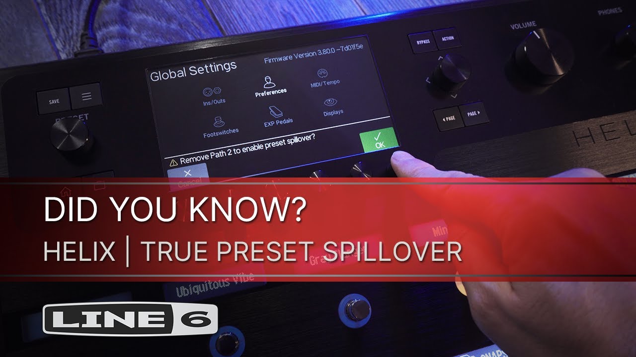DID YOU KNOW? | Line 6 Helix | True Preset Spillover