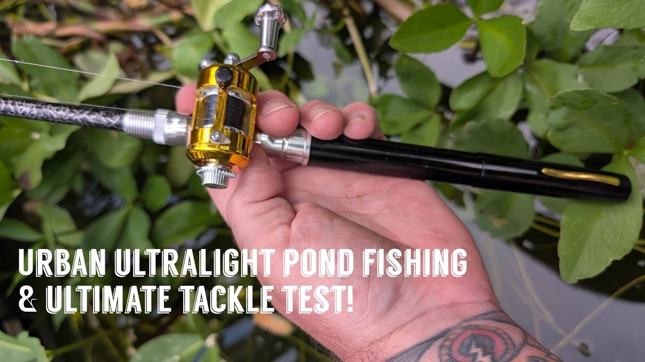 Urban ultralight pond fishing & the ultimate tackle test!