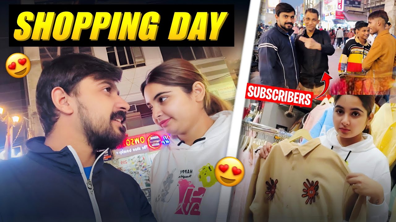 Aaj Toh karayi Nitin Ne Khoobsari Shopping🤑❤️