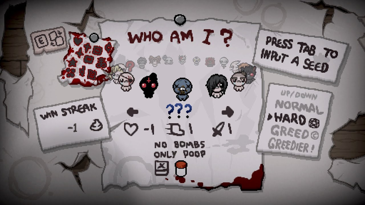 TBOI Repentance: All Tainted ??? Completion Marks