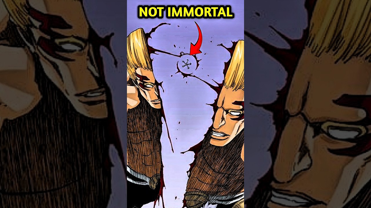 Gerard Valkyrie Is Not Immortal || #bleach #manga #anime #shorts
