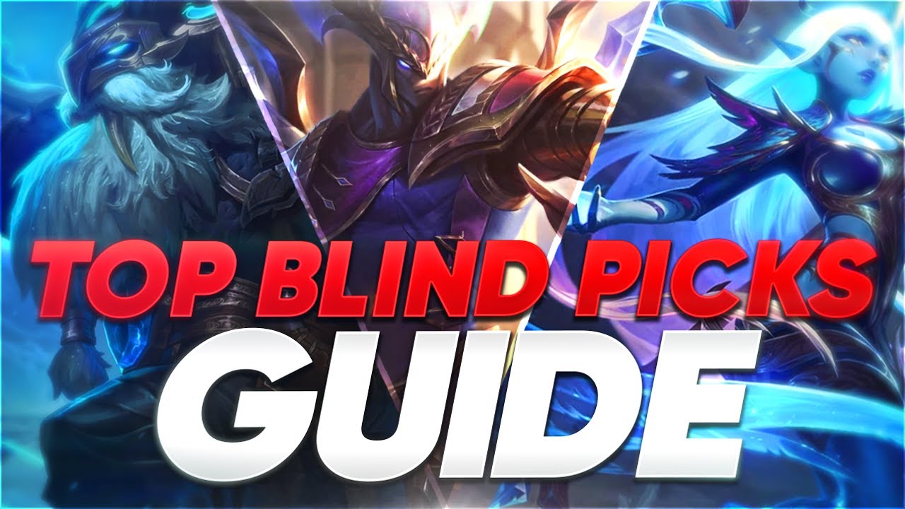 7 BEST Blindpicks Top By a Challenger Player