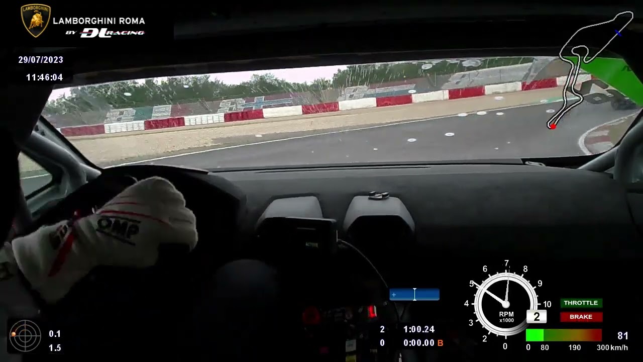 BEST LAP NURBURGRING 2:03:10 - Ibrahim Badawi, Lamborghini Super Trofeo Europe 2023, Qualifying 1