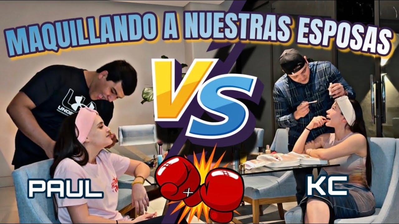 COMPETIMOS MAQUILLANDO A NUESTRAS ESPOSAS ANA GASTELUM Y MAYVE |ELKC|
