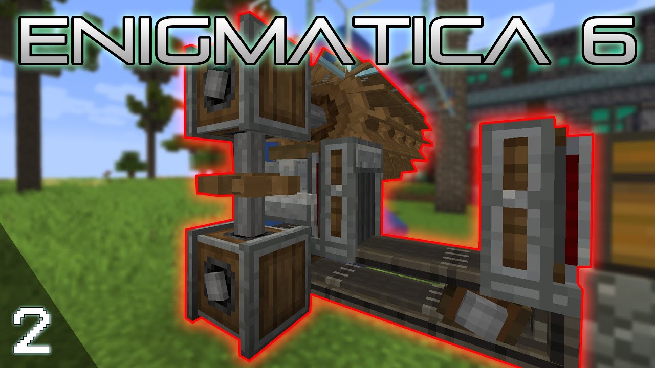ENIGMATICA 6 | Starting off in CREATE | Episode 2 (Modded Minecraft Let's Play)