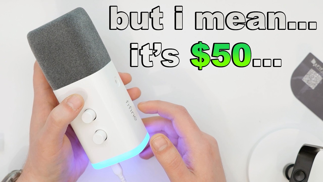 This Budget Mic Has One Major Issue (FiFine AM8 Review)