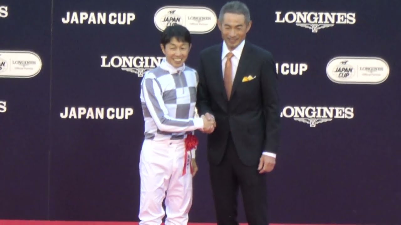 【武豊】 【イチロー】 レジェンド同士の熱い抱擁 口取り～表彰式～勝利騎手インタビュー 現地映像 【ジャパンカップ2024】