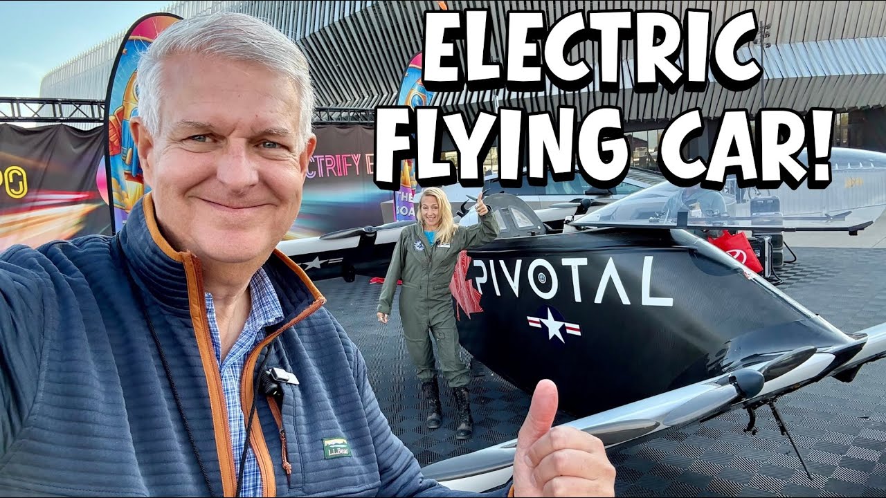 Первый в мире персональный электрический летающий автомобиль! Тур eVTOL Soar