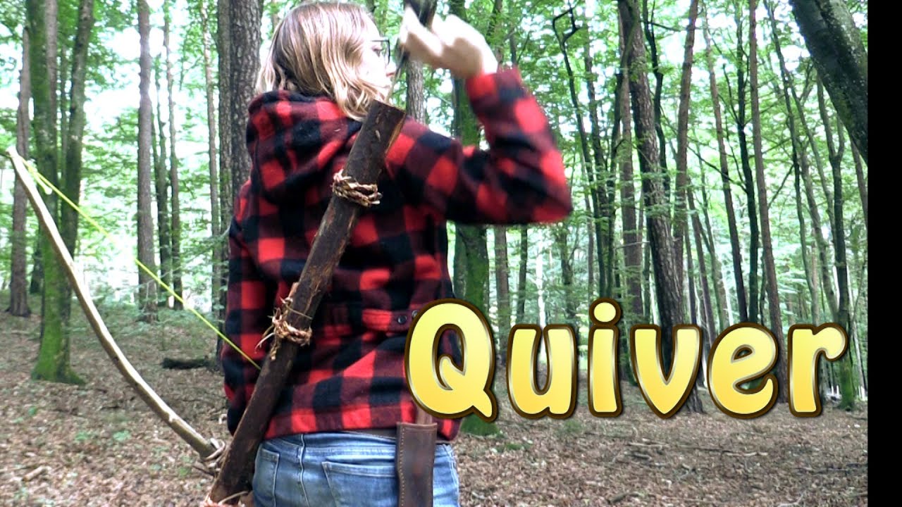 Building A Survival Quiver From Cedar Bark