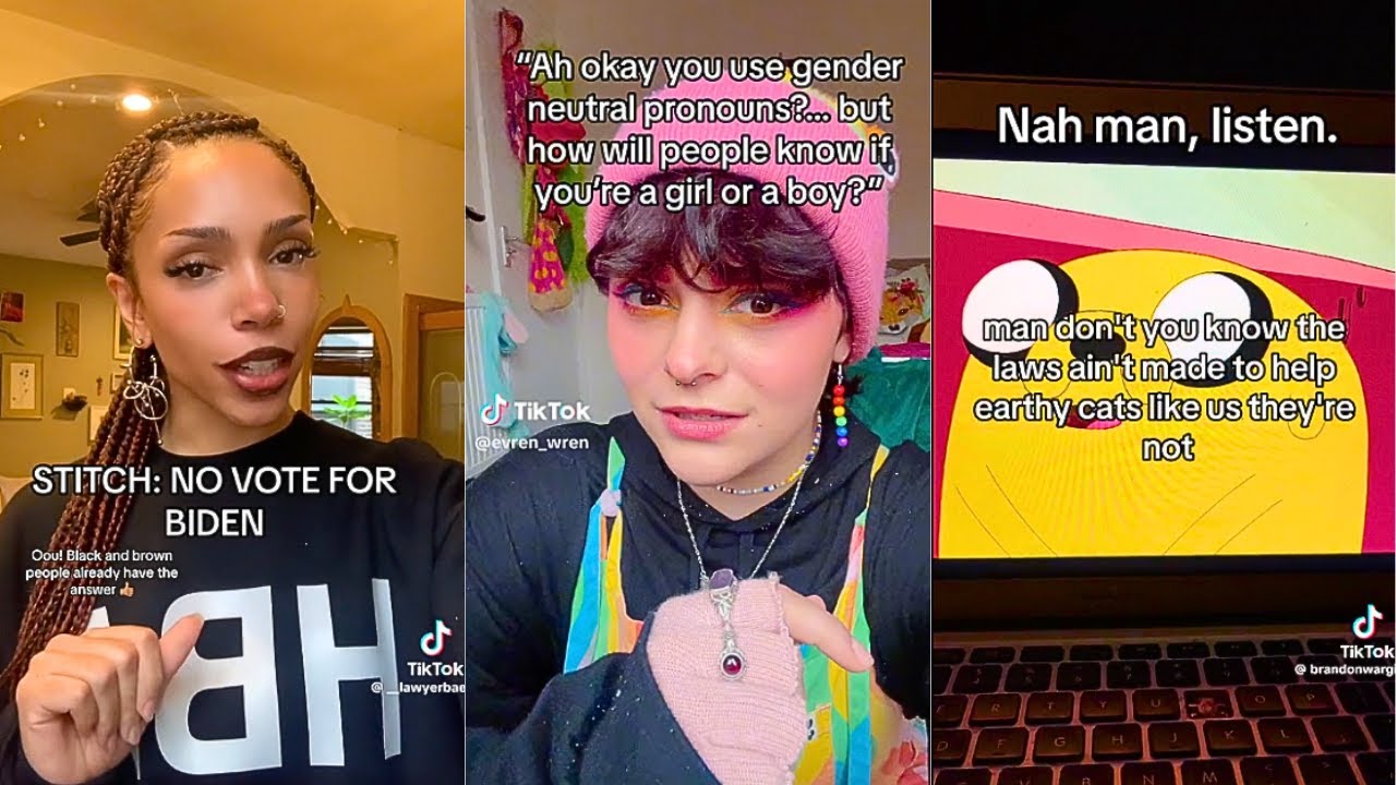 leftist tiktoks for a little less than an hour