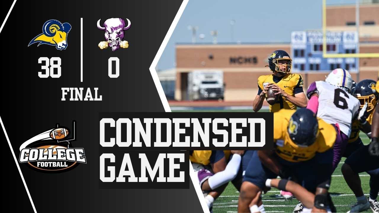 CFB Condensed Game: #21 Texas Wesleyan vs. Arkansas Baptist