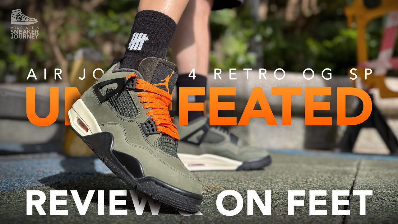Air Jordan 4 Retro OG SP “Undefeated” (2025) Unbox & On-Feet | Is This the Best AJ4 of 2025?