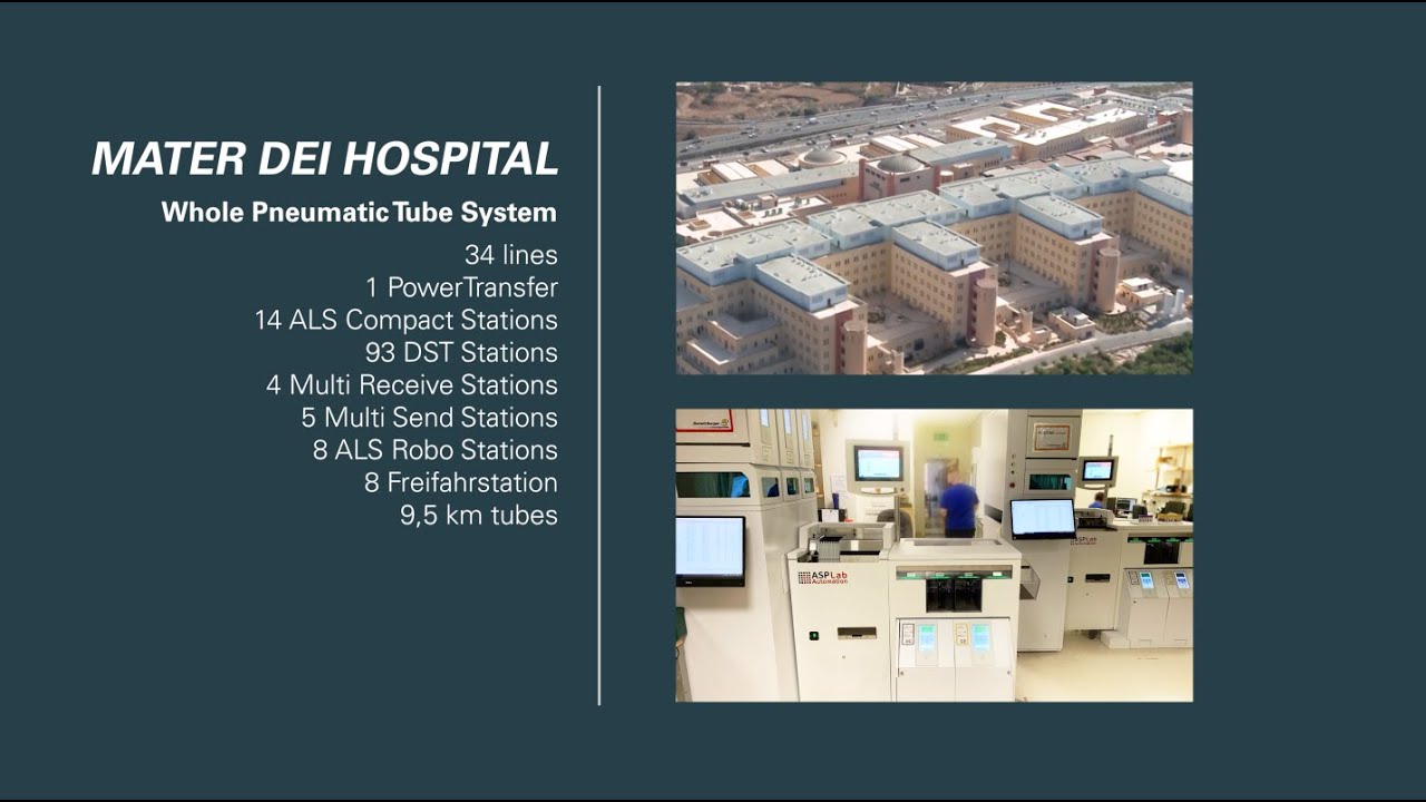 Touchless medical laboratory workflow with ASP Lab and Sumetzberger - Malta Mater Dei