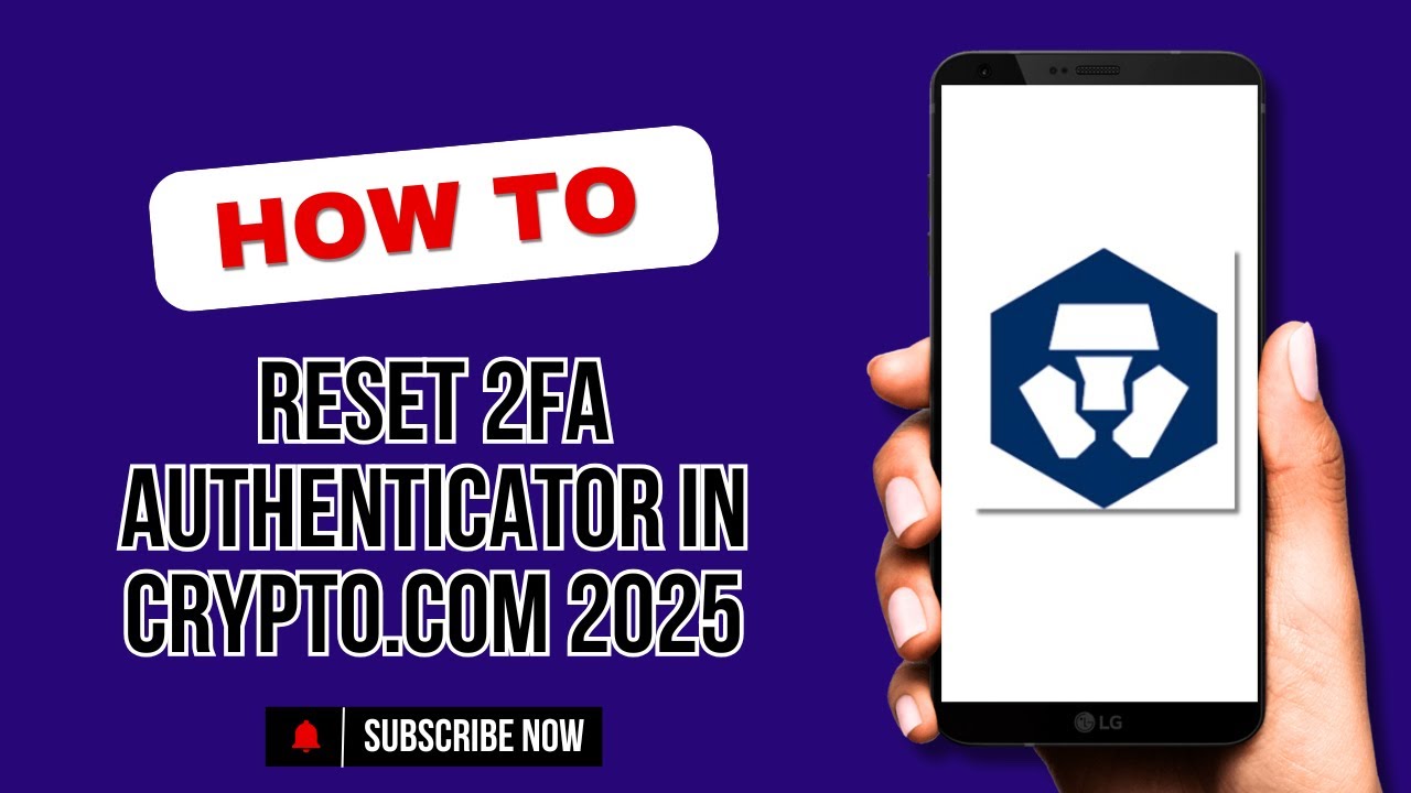HOW TO RESET 2FA AUTHENTICATOR IN CRYPTO.COM 2025 | BEGINNERS GUIDE | | BLOCKBROB