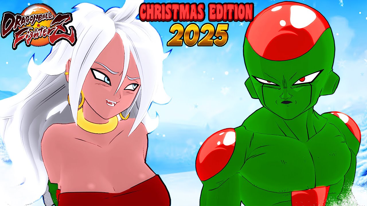 MAJIN ANDROID 21 (GOOD) VS FREEZA EDIÇÃO NATAL! | Dragon Ball FighterZ