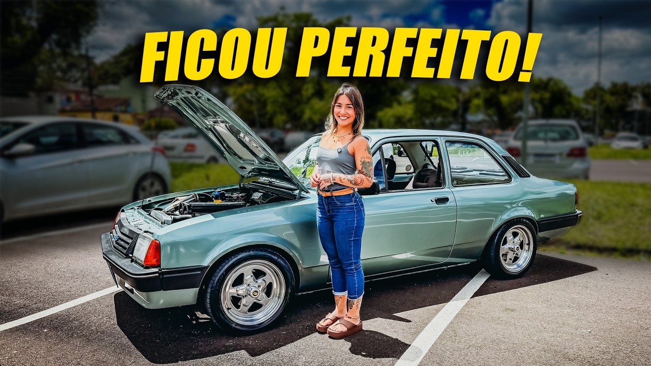 ELA MONTOU UM CHEVETTE COM MOTOR DE VECTRA!