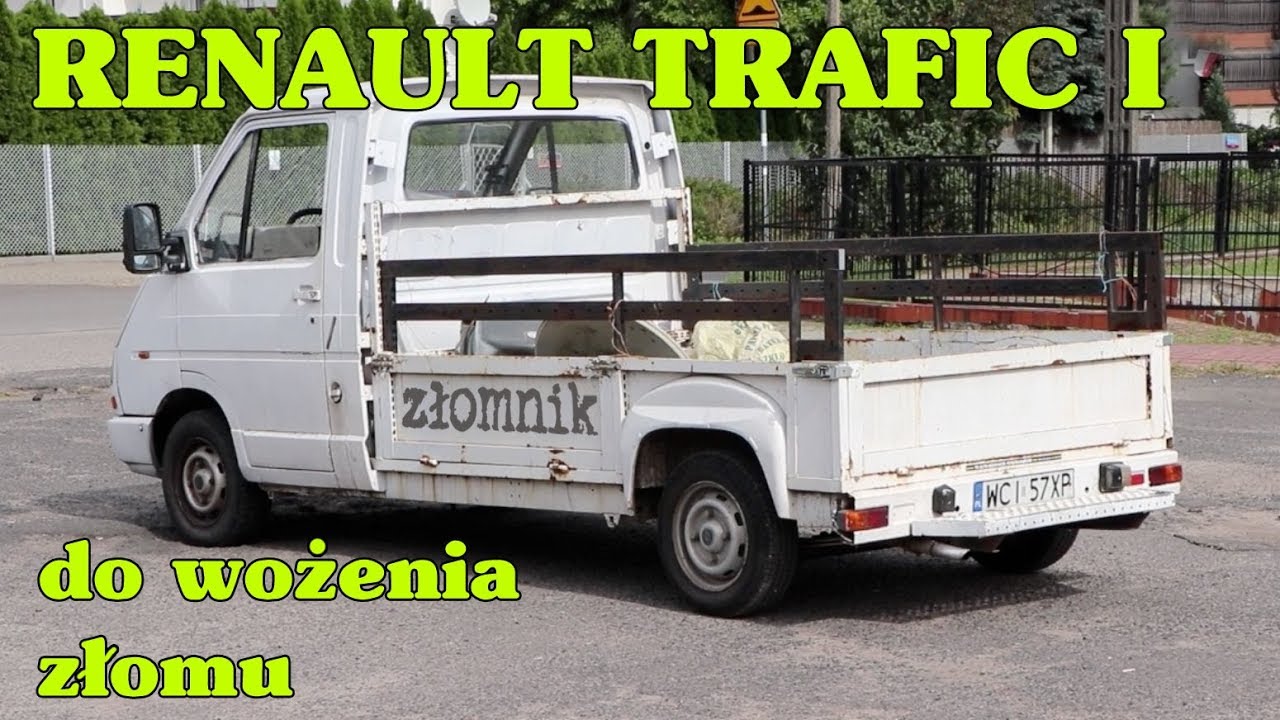 Złomnik: Renault Trafic, złomowóz z Ząbek