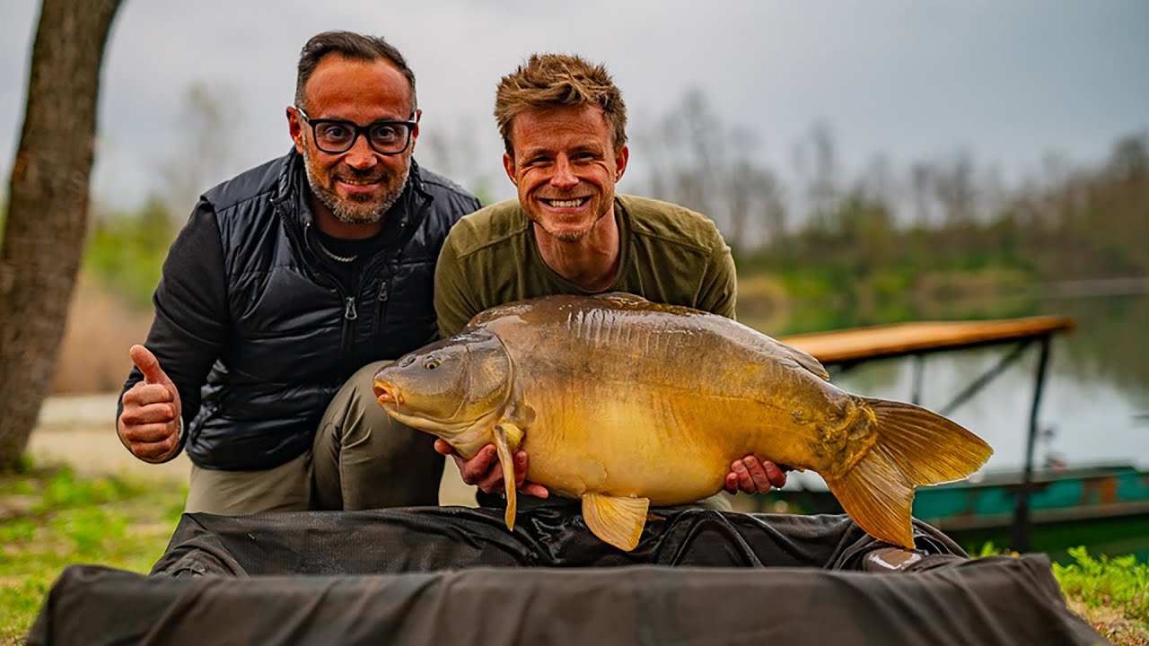 Karpervissen in Italië op het prachtige Jungle Lake!