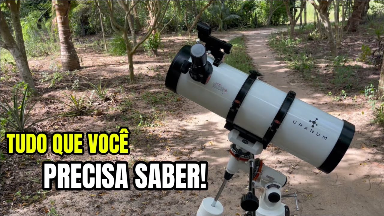 Tudo Sobre Meu Telescópio Refletor ANDRÔMEDA 2 , Upgrades e Como Usar !