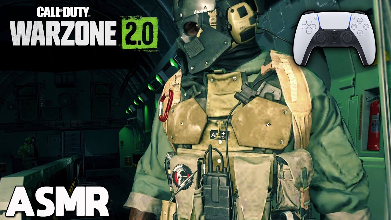 ASMR Gaming 🎮 Warzone 2.0 Solo Victory Gameplay (Controller Sounds w/ No Talking)
