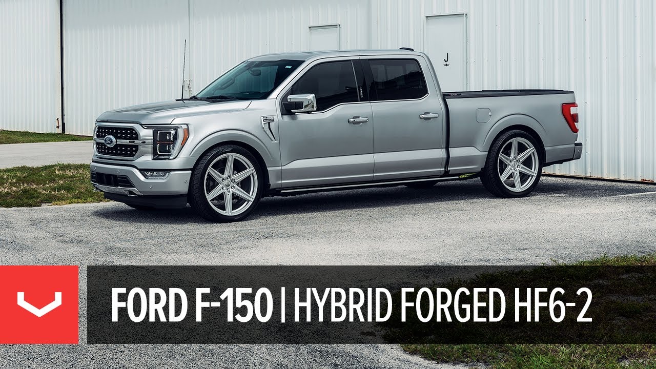Lowered Ford F-150 | Vossen Hybrid Forged HF6-2 Wheel