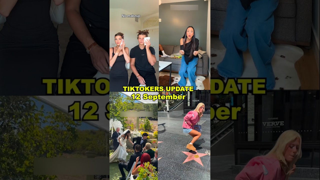 Новости TikTok за 12 сентября 2026 &mdash; Брук без макияжа, Дежа на NYFW и Лэндон женился? 👀 #shorts