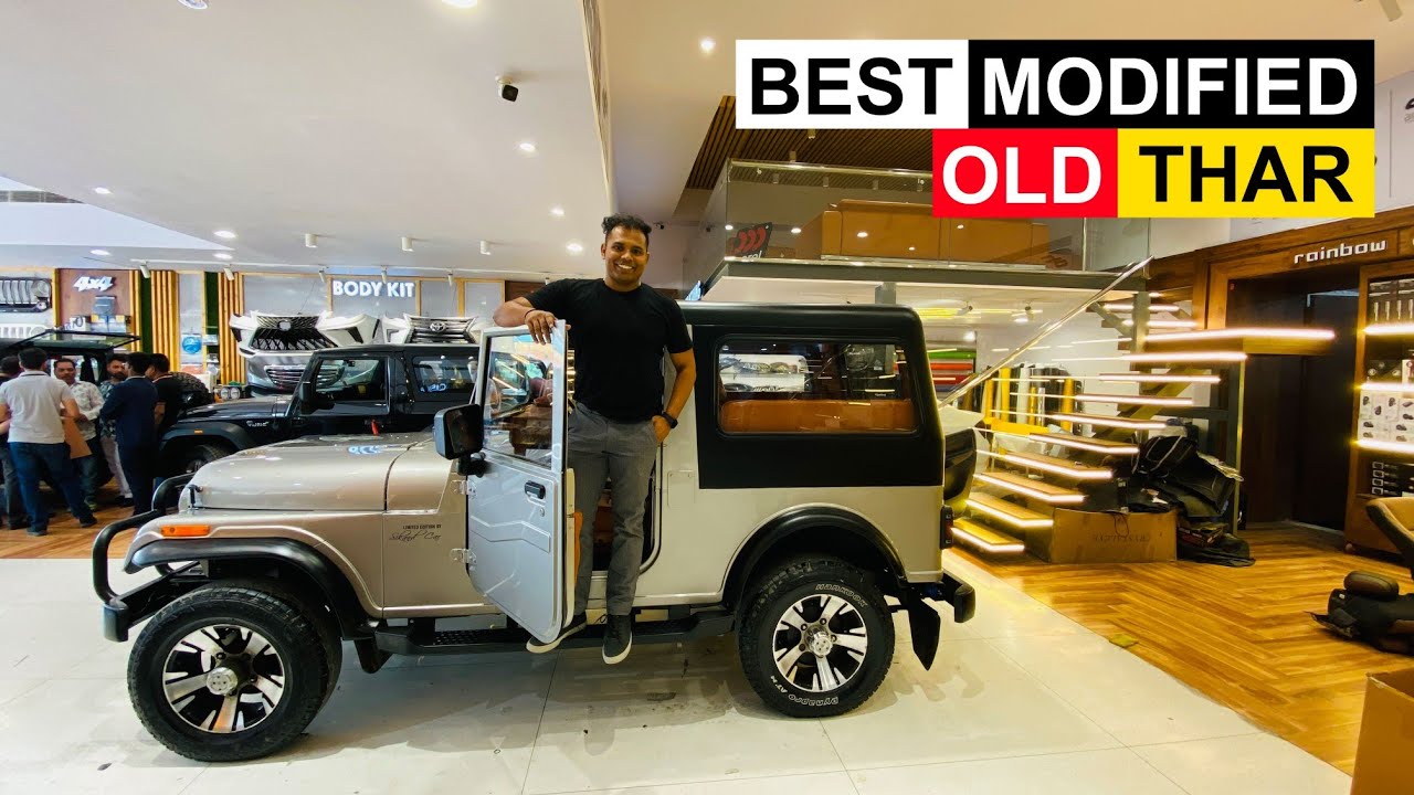 Best Modification on an Old Mahindra Thar | Modified Thar | Car Quest