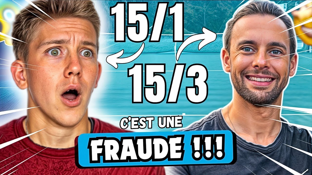 LA FRAUDE DE L'ANNÉE EN VIDÉO !! IL JOUE -4/6 ?! DEMI-FINALE (15/1 VS 15/3)