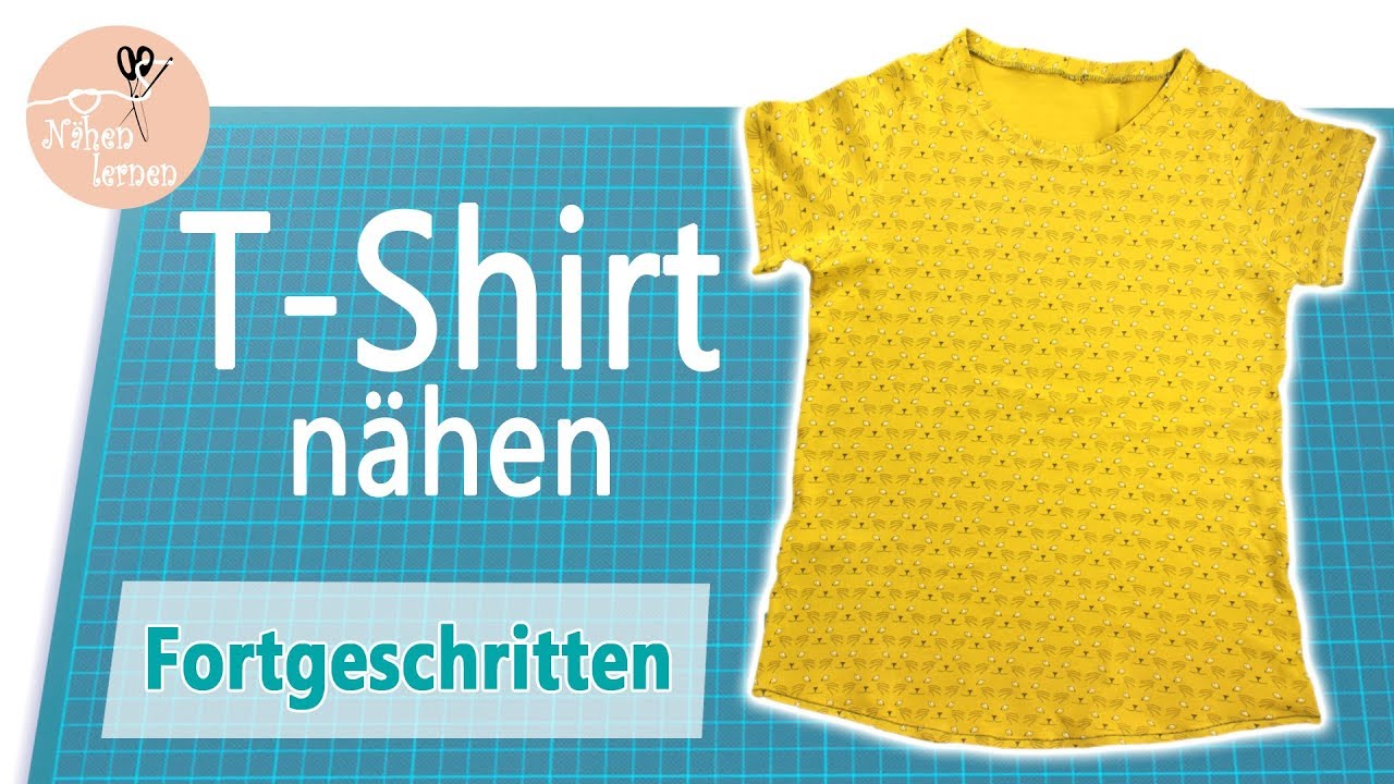 Schnitt vom Shirt abnehmen / Schnittmuster kopieren/ Lieblings T-Shirt n&auml;hen - f&uuml;r Anf&auml;nger