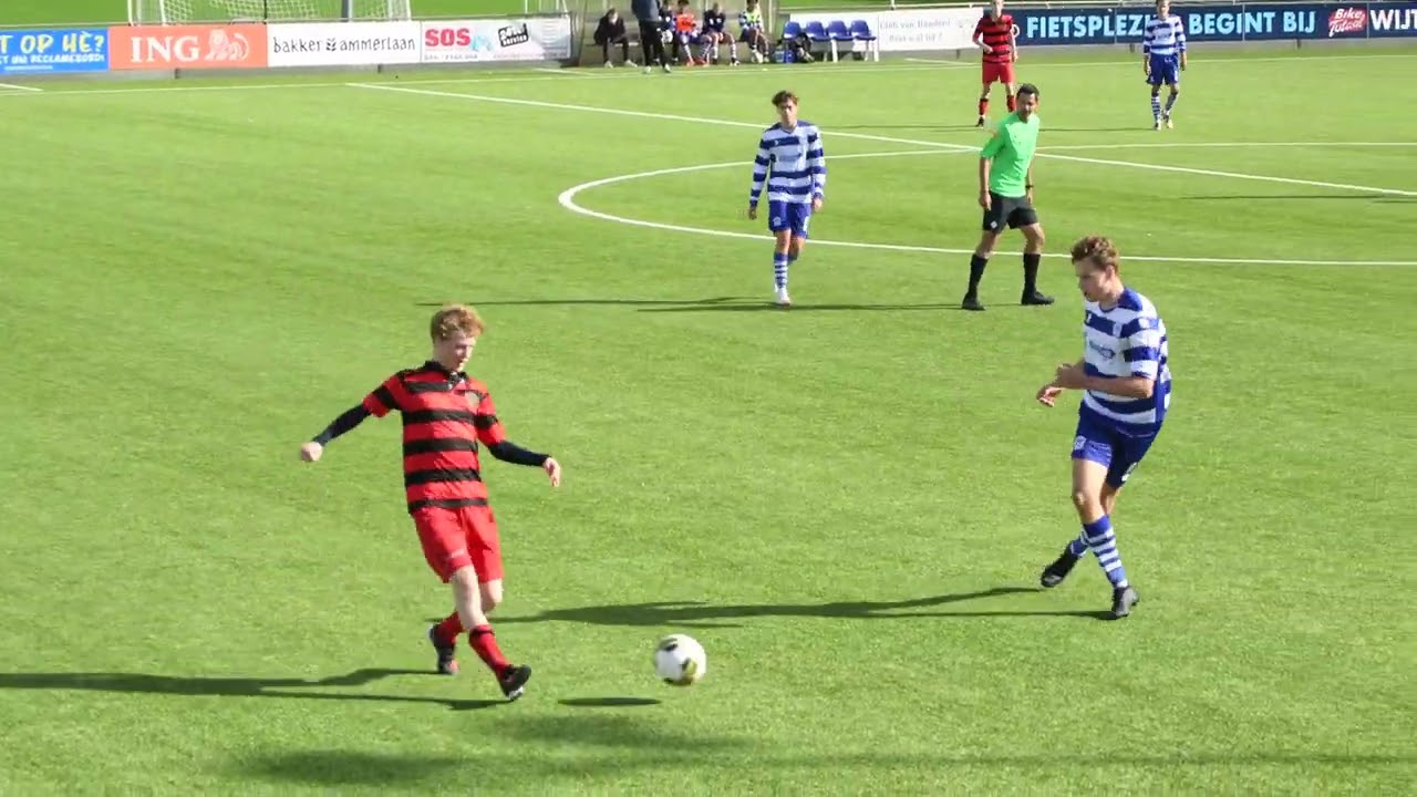 Oliveo O23-1 - VOC O23-2 Divisie 4 O23-voetbal in Pijnacker