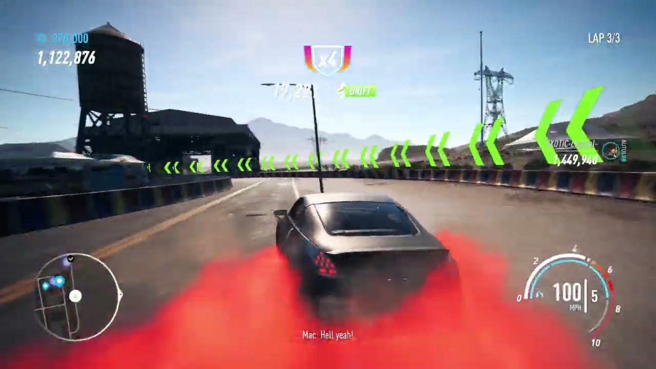 Need for Speed™ Payback Nissan 350z lv 399 Speedcross Airfield Speedcross