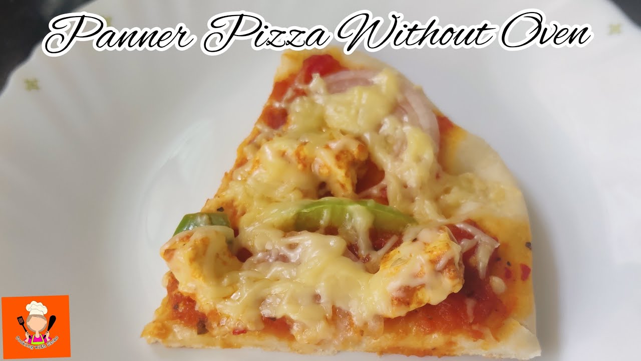 Paneer pizza without oven | Homemade pizza |How to make pizza without oven