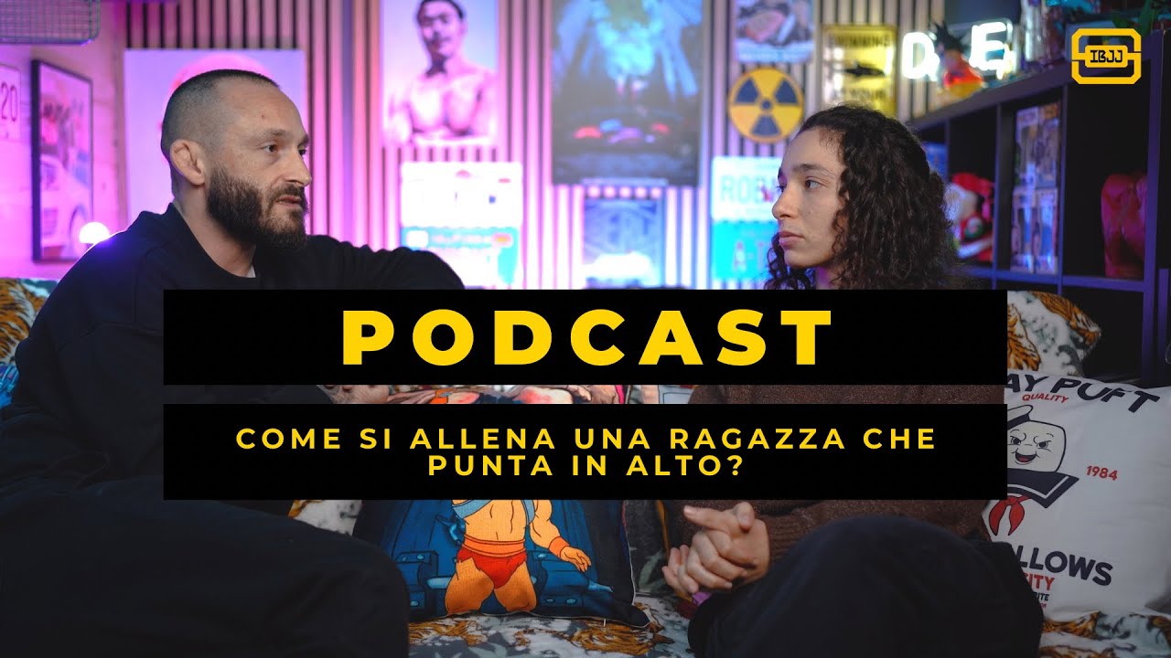 Come si allena una ragazza che nel BJJ punta in alto? Marco Sberla ne parla con Emma Rosini