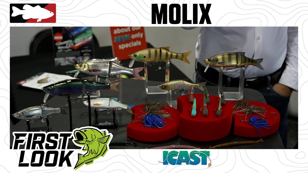 Molix Glide Baits, Topwaters, Spinnerbaits & More | ICAST 2023