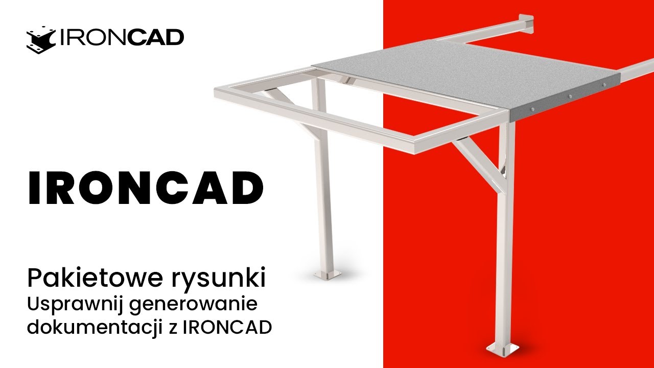 Pakietowe rysunki | Usprawnij generowanie dokumentacji z IRONCAD