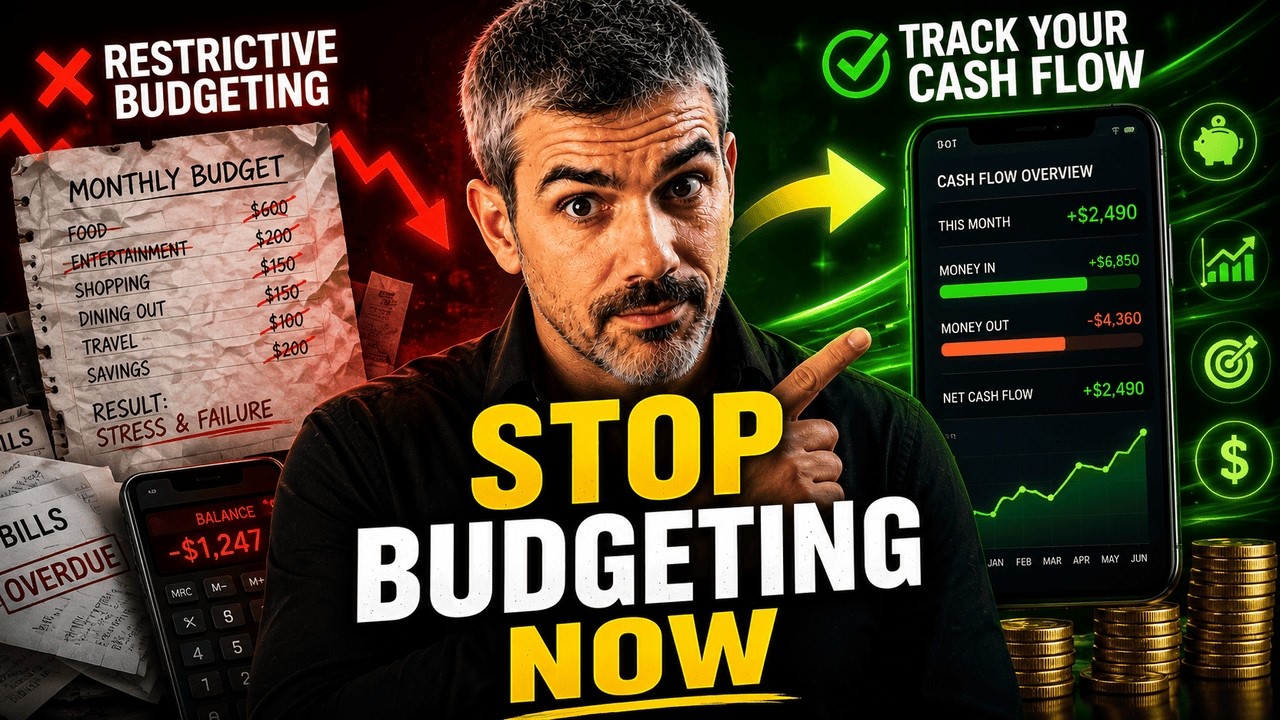 Stop Budgeting. Start Tracking Cash Flow Instead.
