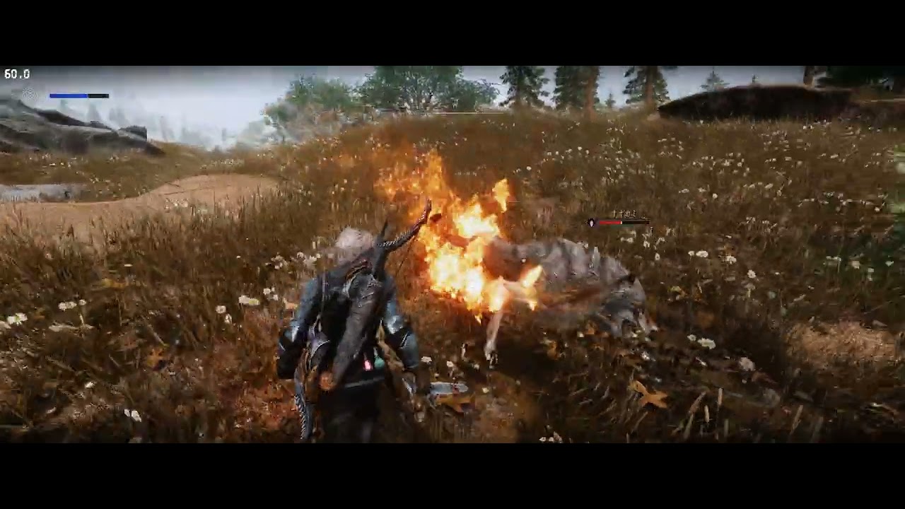 Skyrim SE | DLSS + ENB Performance Test (Whiterun Hold)