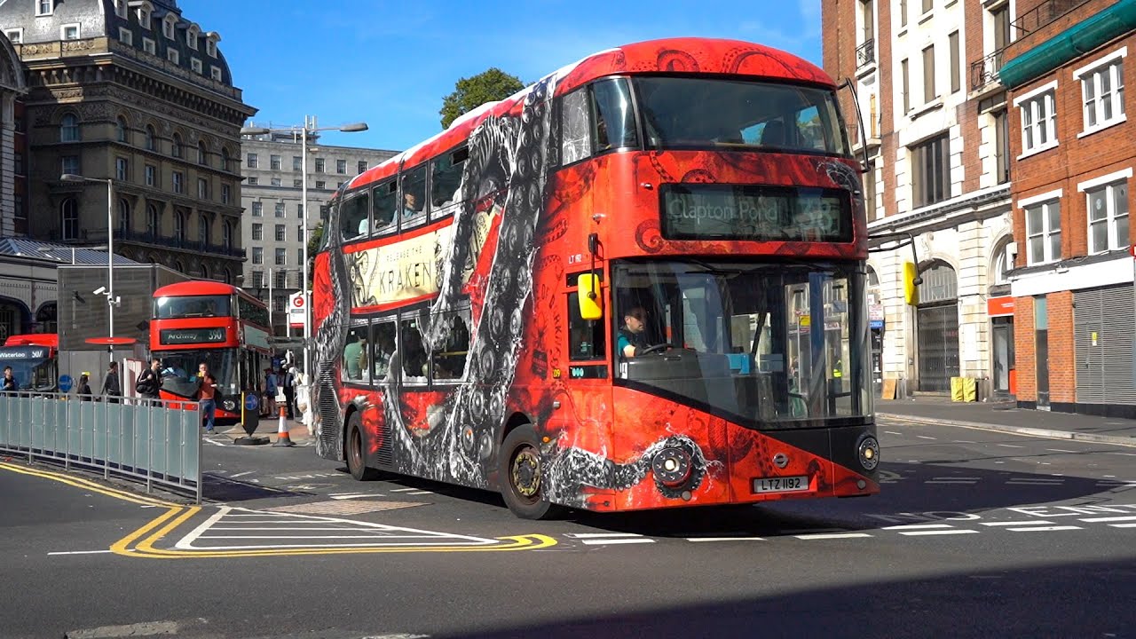 Buses around London Victoria bus station 15th September 2019