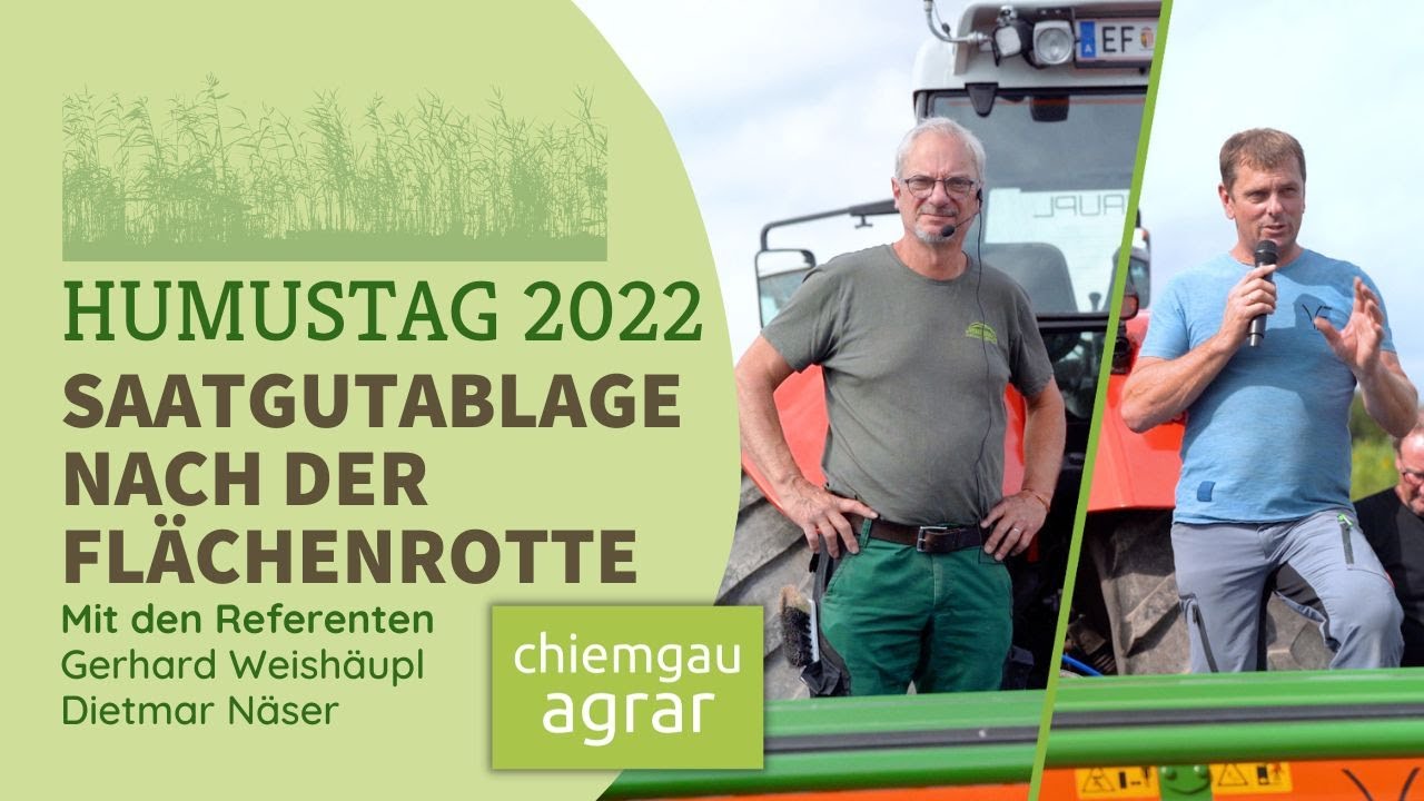Praxis: Regenerativer Ackerbau - Saatgutablage nach Flächenrotte | Dietmar Näser, Gerhard Weißhäupl