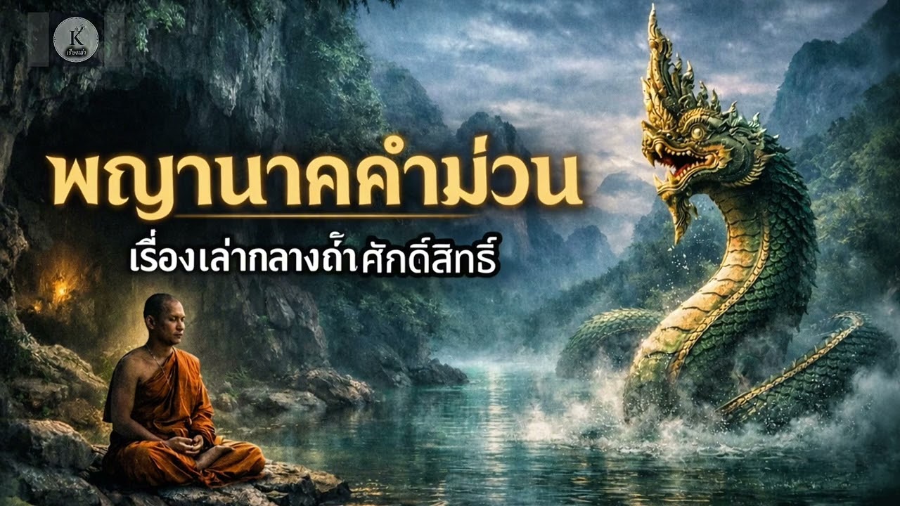ธุดงค์กลางถ้ำศักดิ์สิทธิ์ แขวงคำม่วน #เรื่องเล่า  #ตำนาน #พญานาค #พระธุดงค์