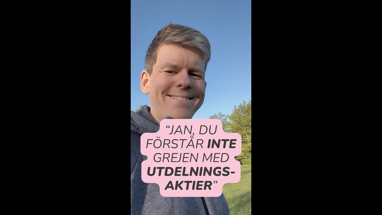 Grejen med m&aring;nadsutdelande aktier/fonder