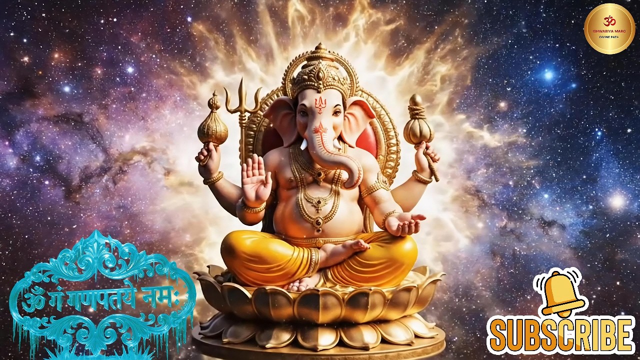 Powerful Ganesha Mantra for Success: Om Gan Ganpataye Namah (108 Times)